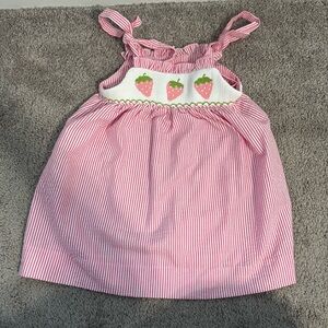 Stitchy fish strawberry fields dress